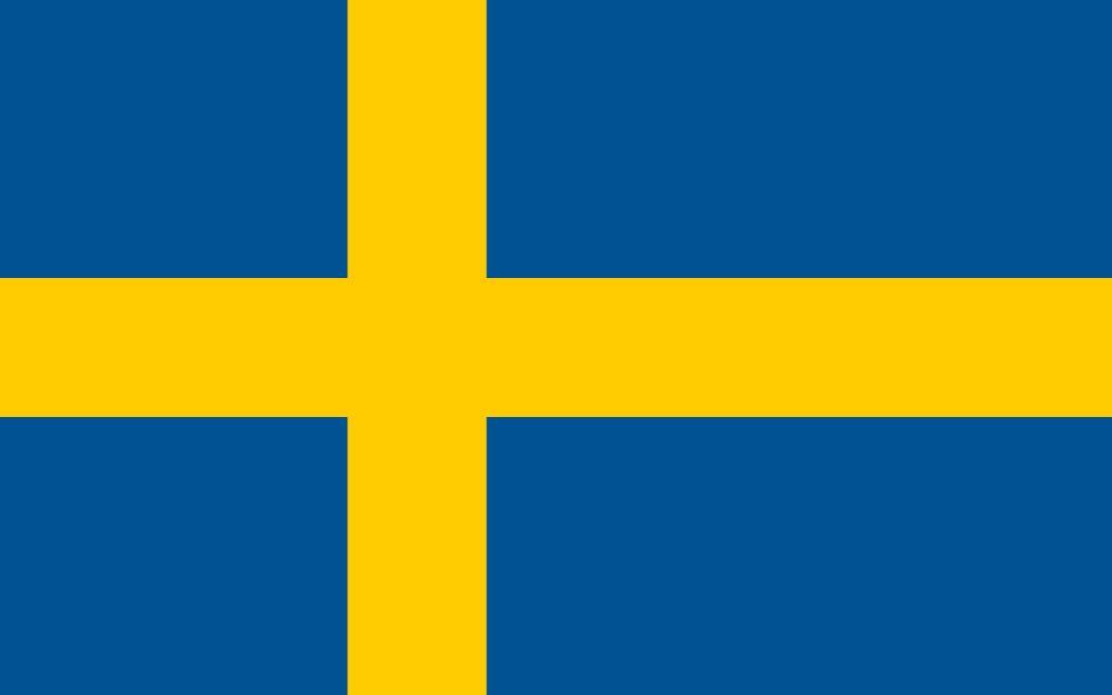 پرچم سوئد Sweden