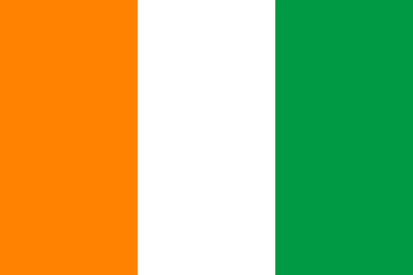 پرچم ساحل عاج Côte d'Ivoire