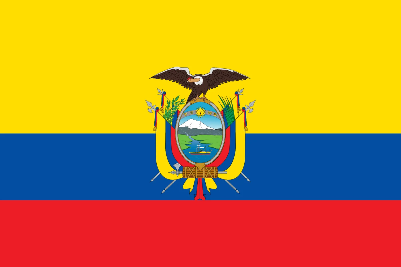پرچم اکوادور Ecuador