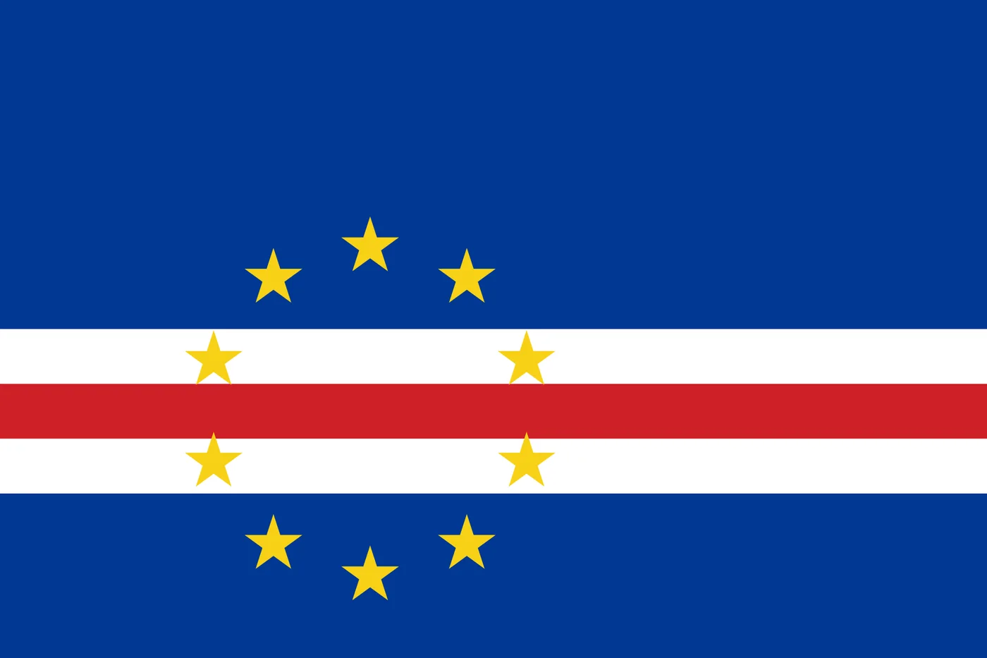 پرچم کیپ ورد Cabo Verde