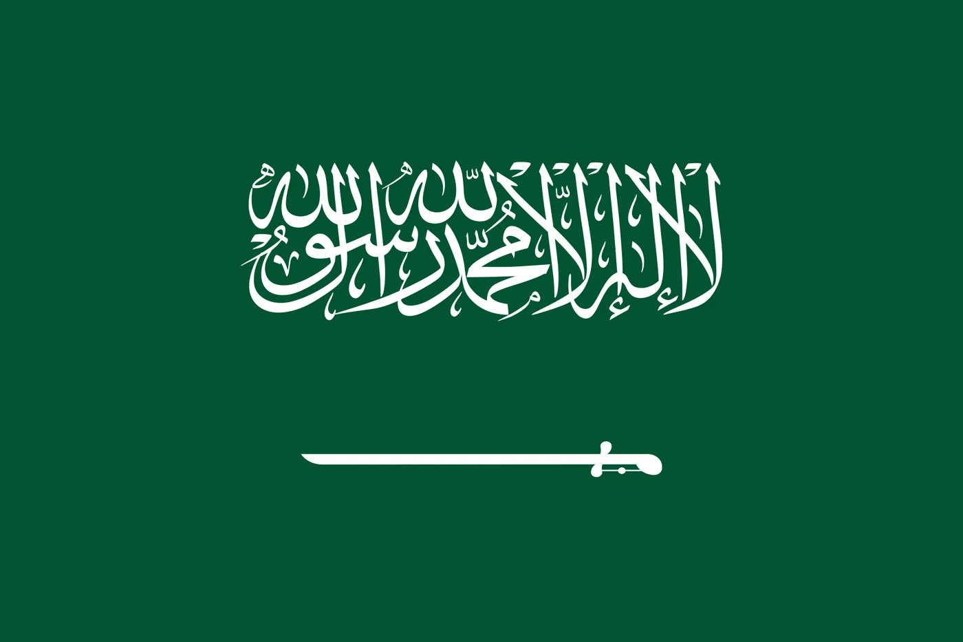پرچم عربستان سعودی Saudi Arabia