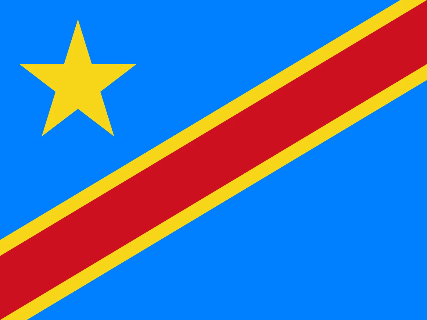 پرچم کنگو Congo