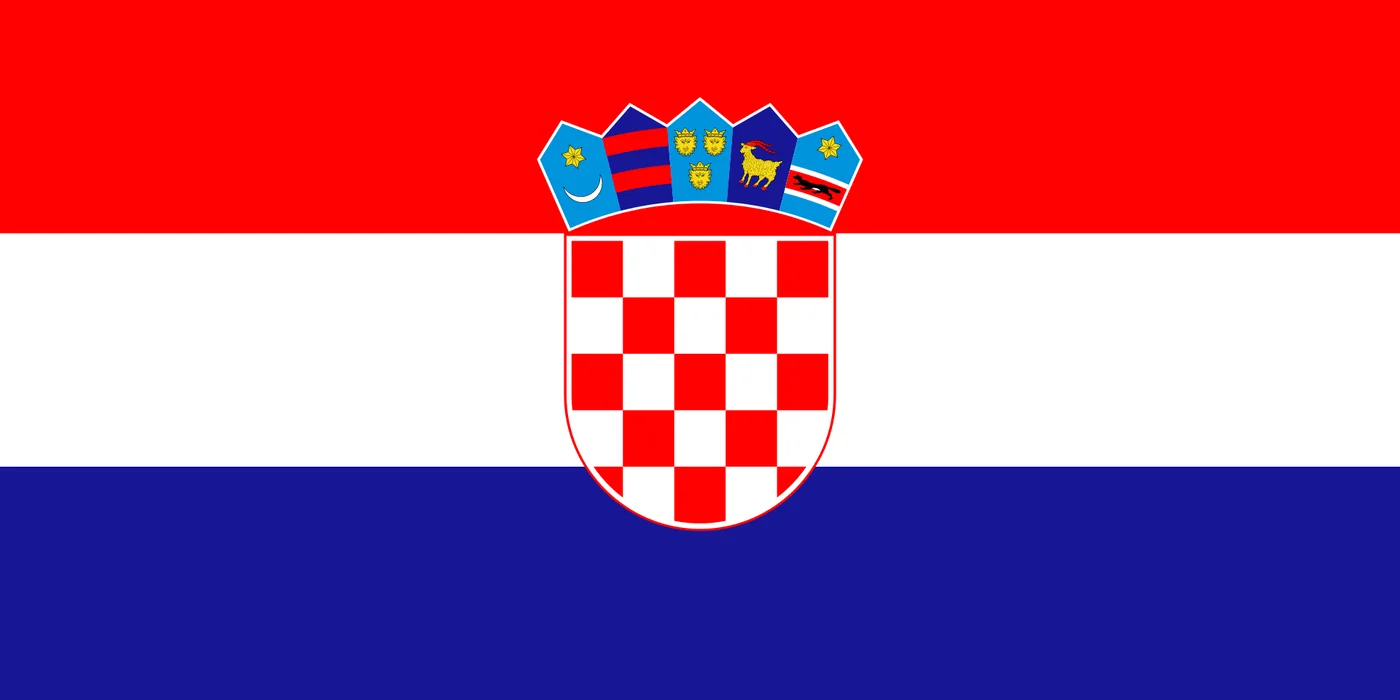 پرچم کرواسی Croatia