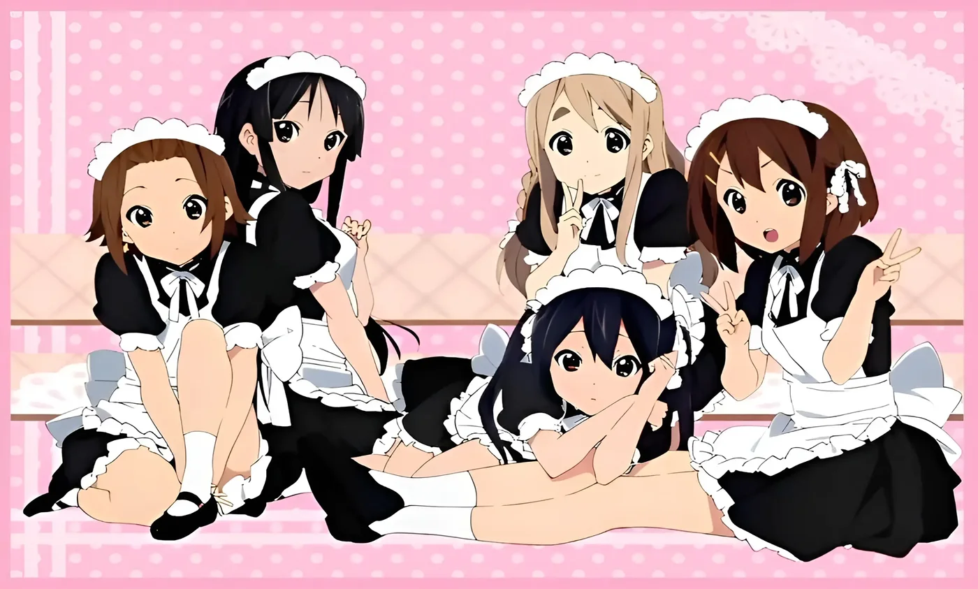 پرچم طرح Anime Girls