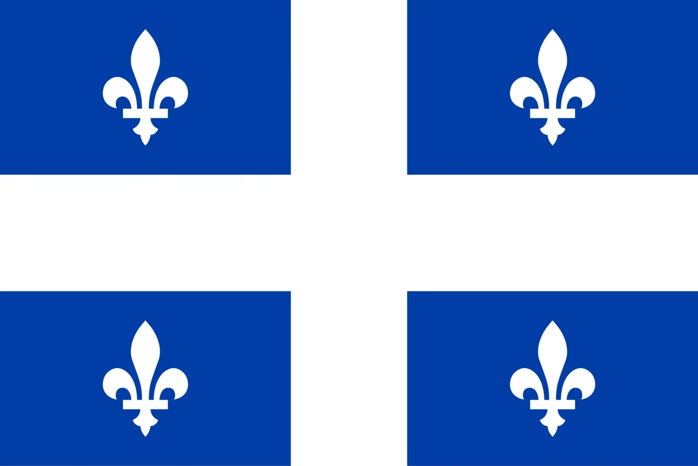 پرچم طرح کیوبک Quebec