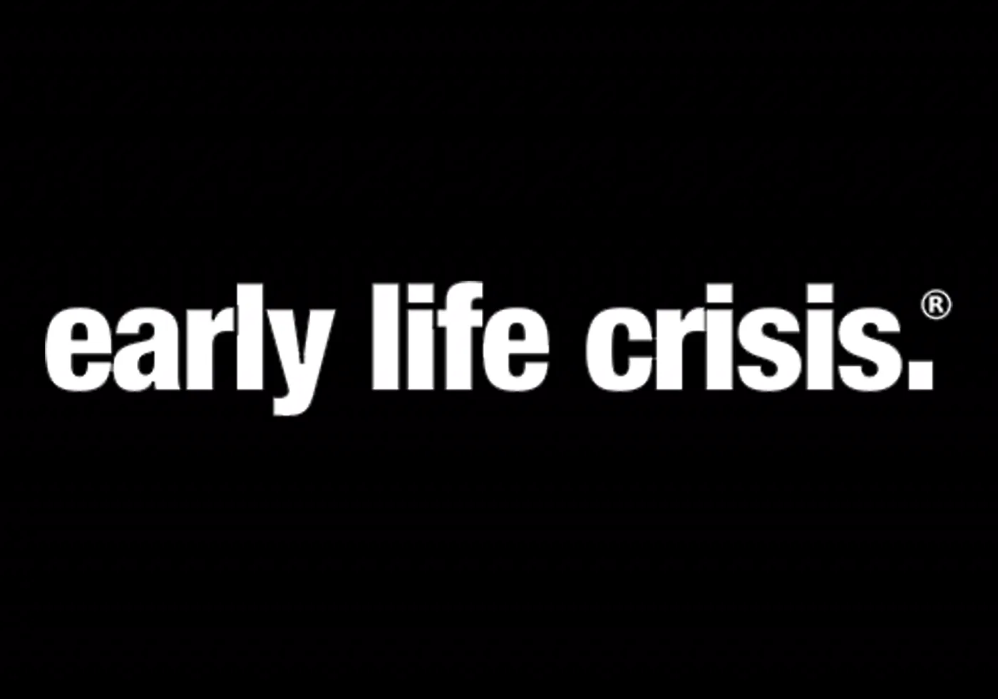 پرچم طرح Early life crisis
