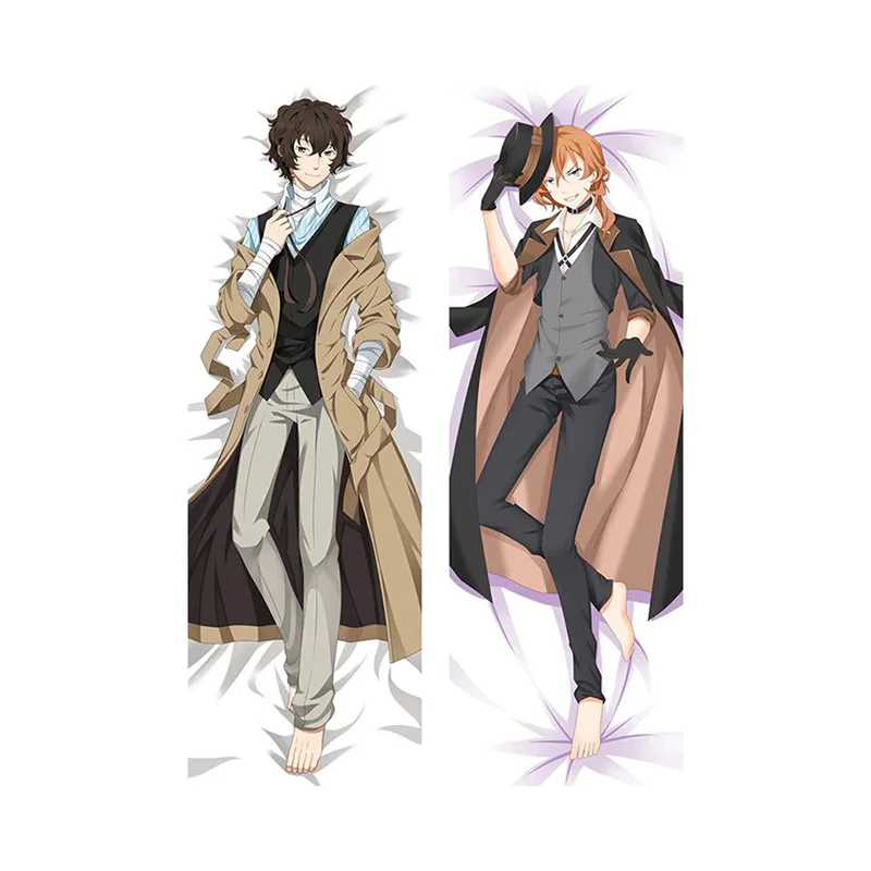 داکیماکورا بالشت قدی انیمه طرح دازای و چویا Dazai And Chuuya - نمای 2