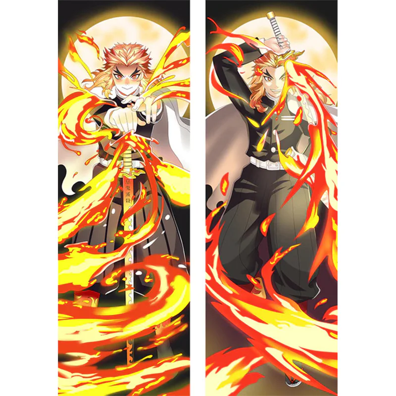 داکیماکورا انیمه Demon Slayer طرح Kyojuro Rengoku - نمای 2